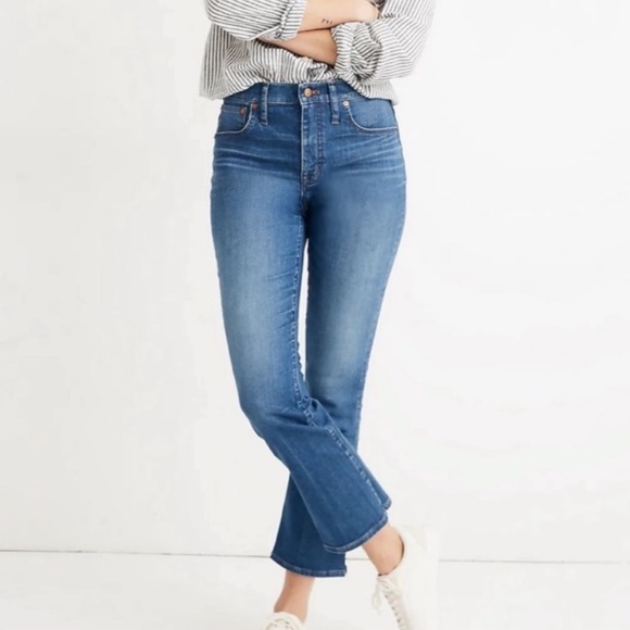 Madewell Cali Demi Boot Jeans. Like New! - Picture 2 of 15